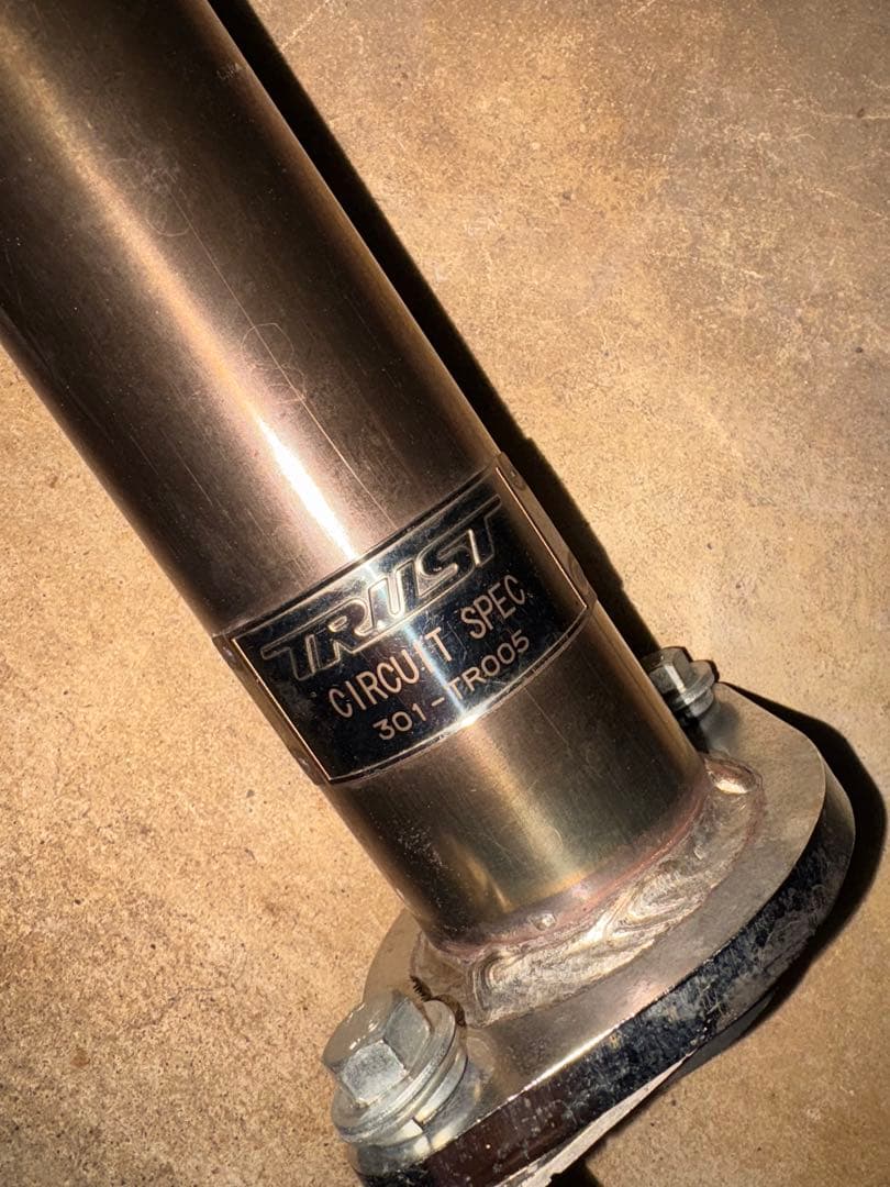 H*e様 86&BRZ用 TRUST フロントパイプ ストレート