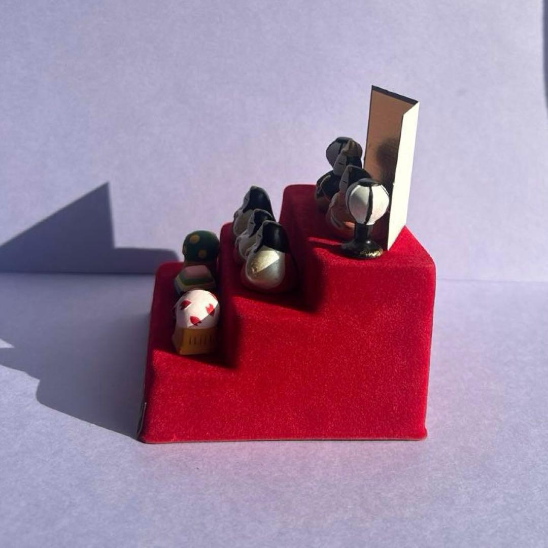 豆雛 薬師窯 段飾り ひな祭り 桃の節句