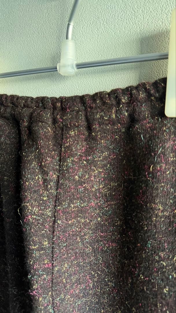 ⭐️d&department うなぎの寝床　もんぺウール100% Sサイズ　焦茶色