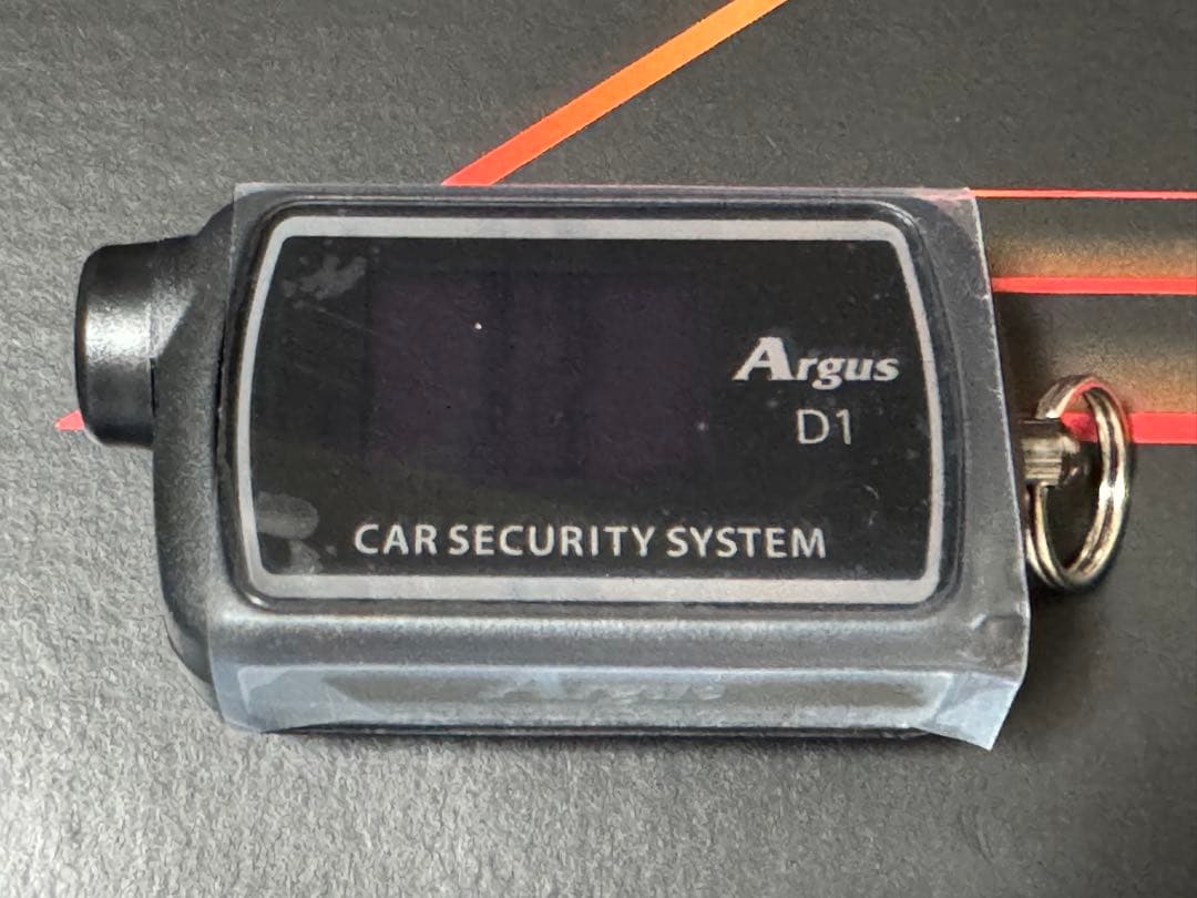 ユピテル Argus D1 アンサーバック追加液晶リモコン 5ボタン小電力電波型