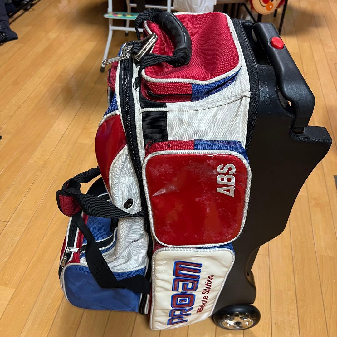 ABS PROAM ボウリングバッグ 3ボール用 キャリーバッグ ローラーバッグ