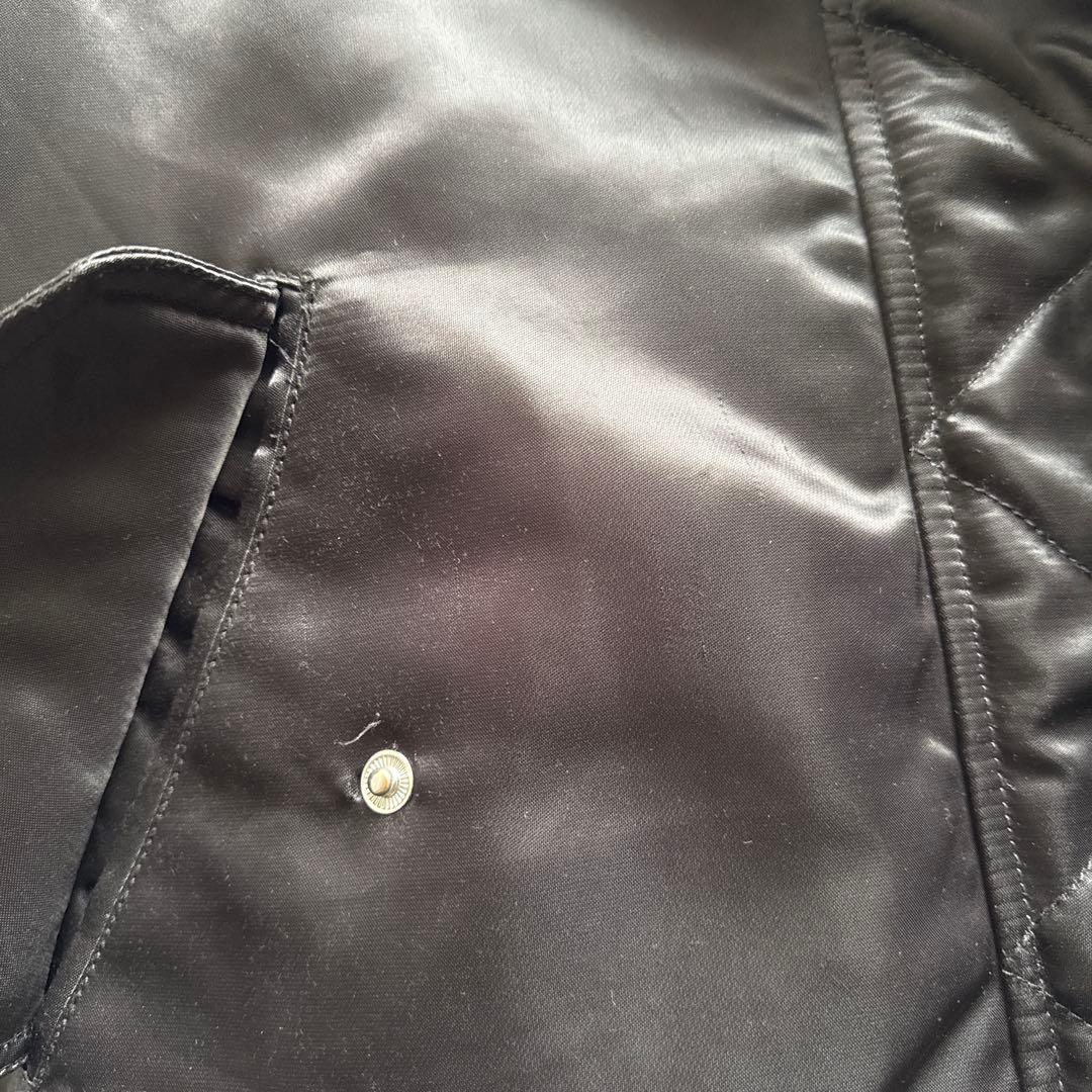 GAP【XL相当】B-15 ボア付き MA-1 y2k 黒／フライトジャケット