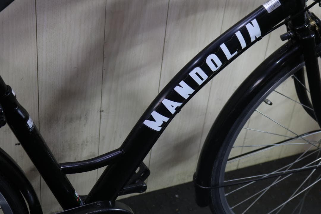 MANDOLINマンドリン 27インチ 6速 AUTO LED軽快シティークロス