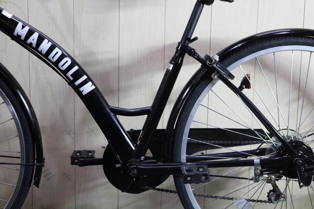 MANDOLINマンドリン 27インチ 6速 AUTO LED軽快シティークロス