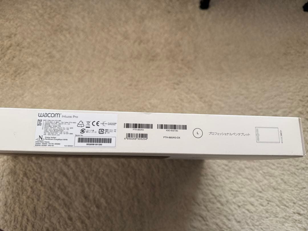 Wacom Intuos Pro LサイズPTH-860