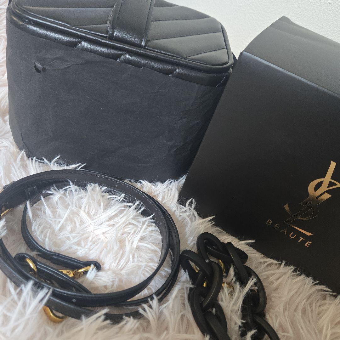 イヴサンローラン ノベルティ ショルダーバッグ バニティポーチ メイクボックス