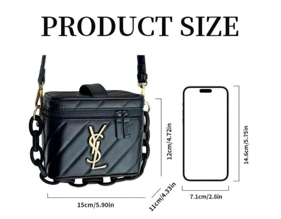 イヴサンローラン ノベルティ ショルダーバッグ バニティポーチ メイクボックス