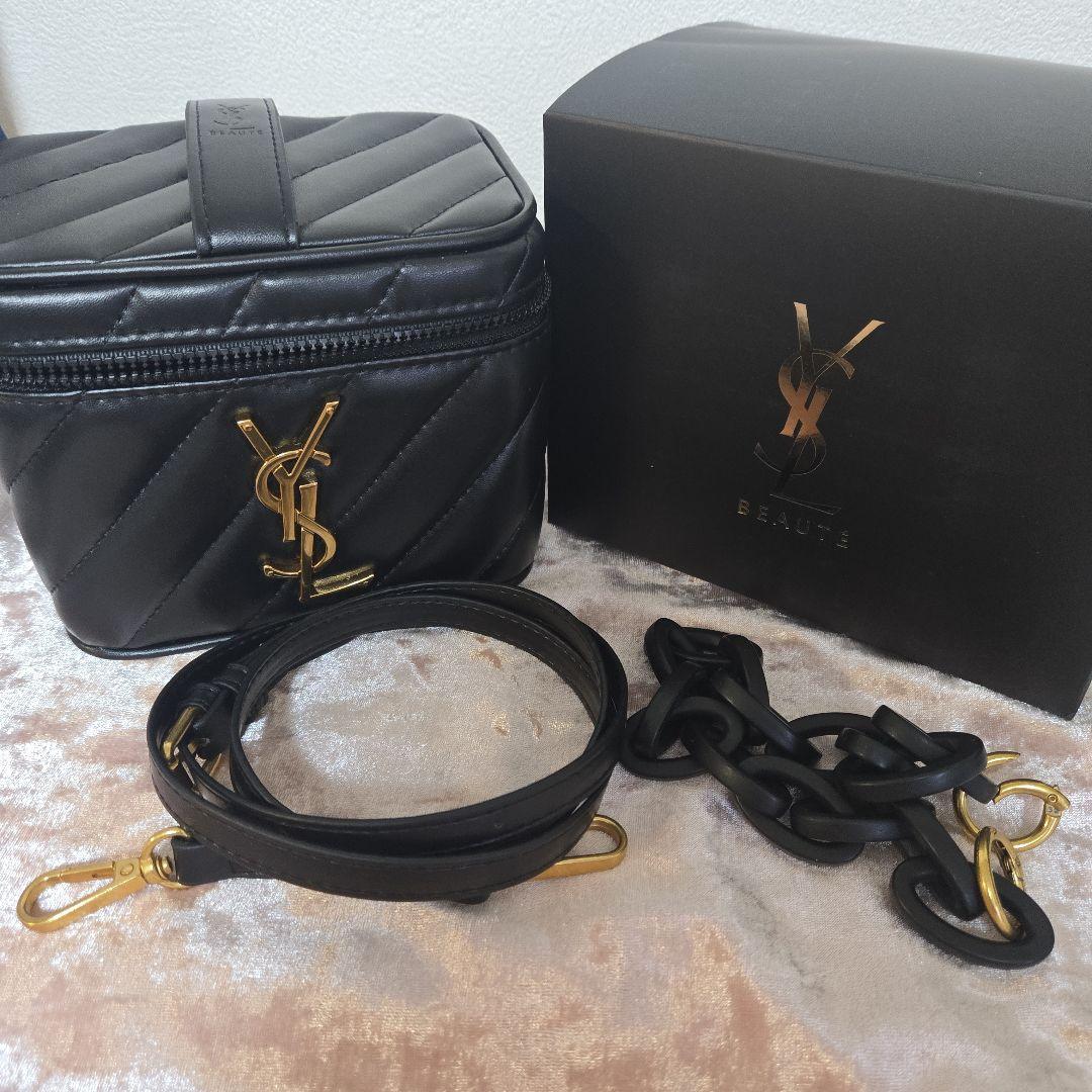 イヴサンローラン ノベルティ ショルダーバッグ バニティポーチ メイクボックス