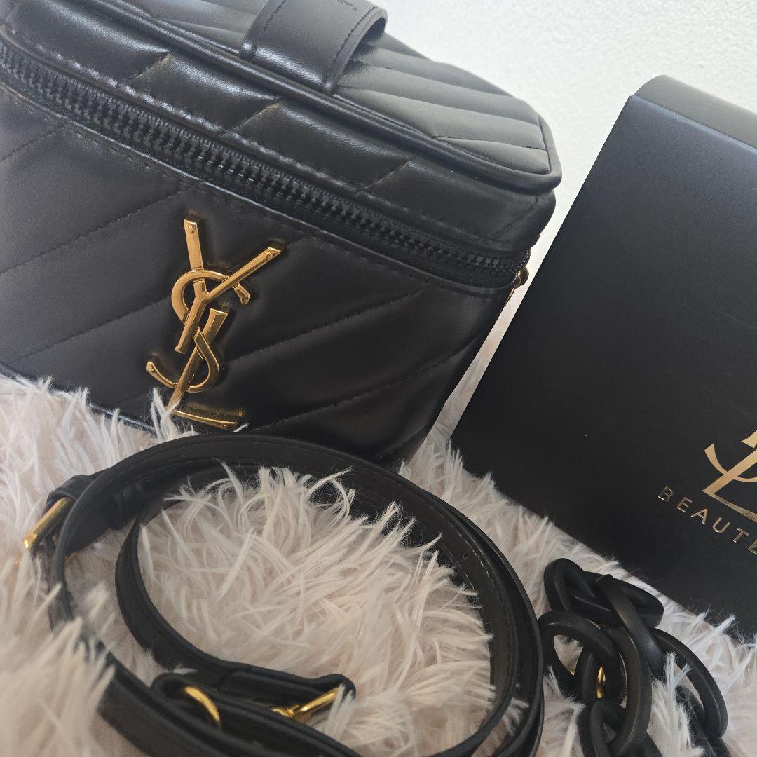 イヴサンローラン ノベルティ ショルダーバッグ バニティポーチ メイクボックス