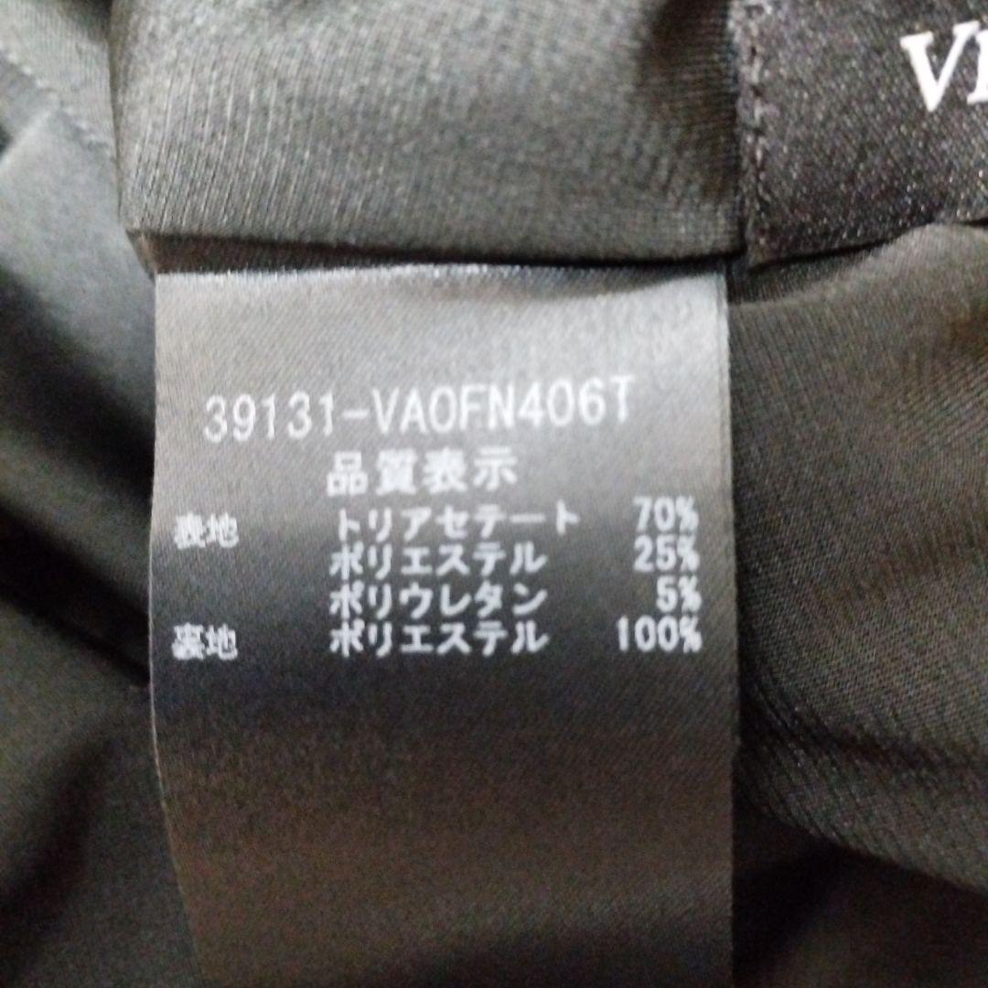 未使用級 フォクシー ベロアノアール　Aラインワンピース 39131 定価7万