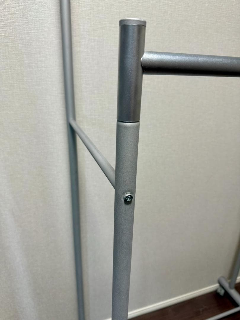 PENNY様　無印良品　スチールハンガーラック　ダブル　廃盤品