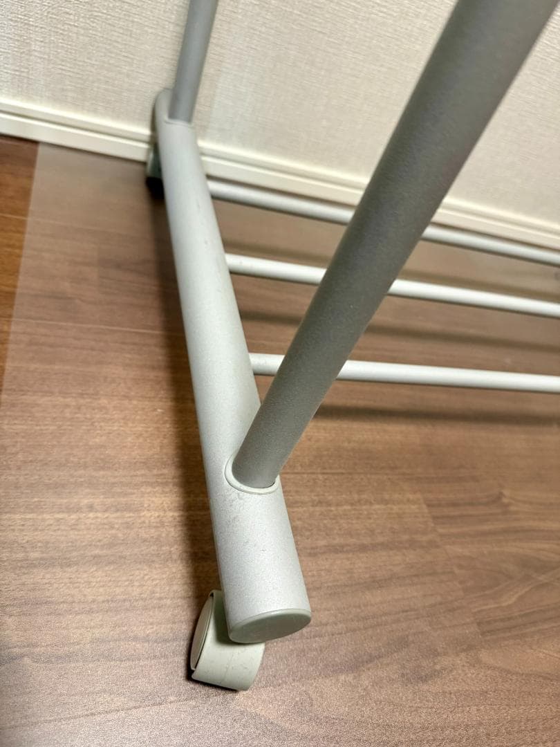 PENNY様　無印良品　スチールハンガーラック　ダブル　廃盤品