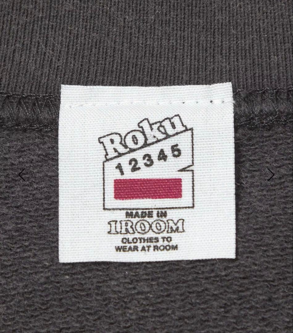 ＜6(ROKU)＞ダメージ ペイント スウェット プルオーバー