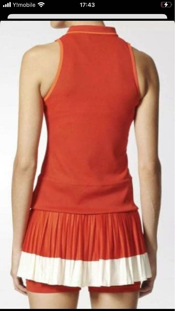 【新品未使用】Stella McCartney テニスウェア 3点セットM