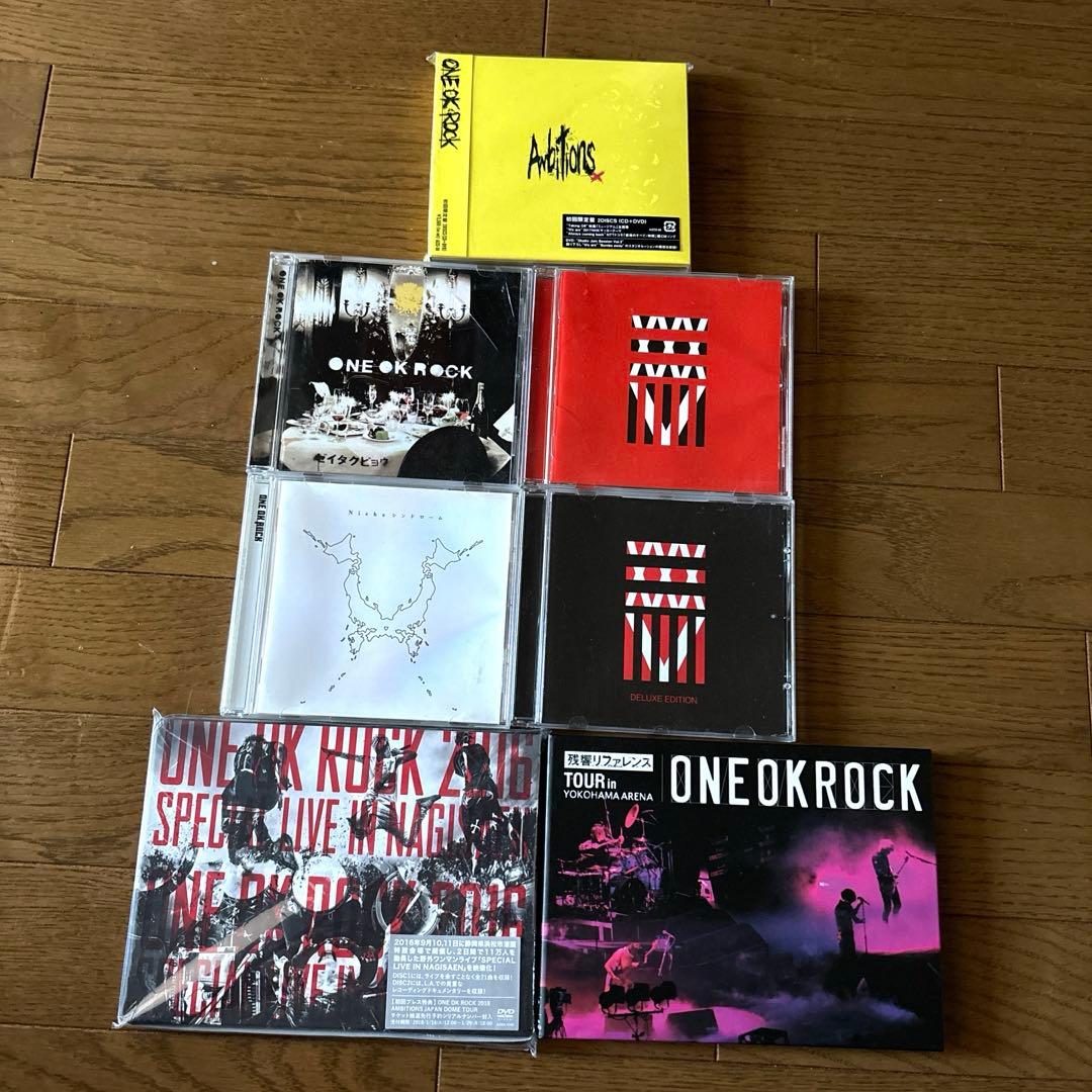 ONE OK ROCK CD・DVDセット Ambitions