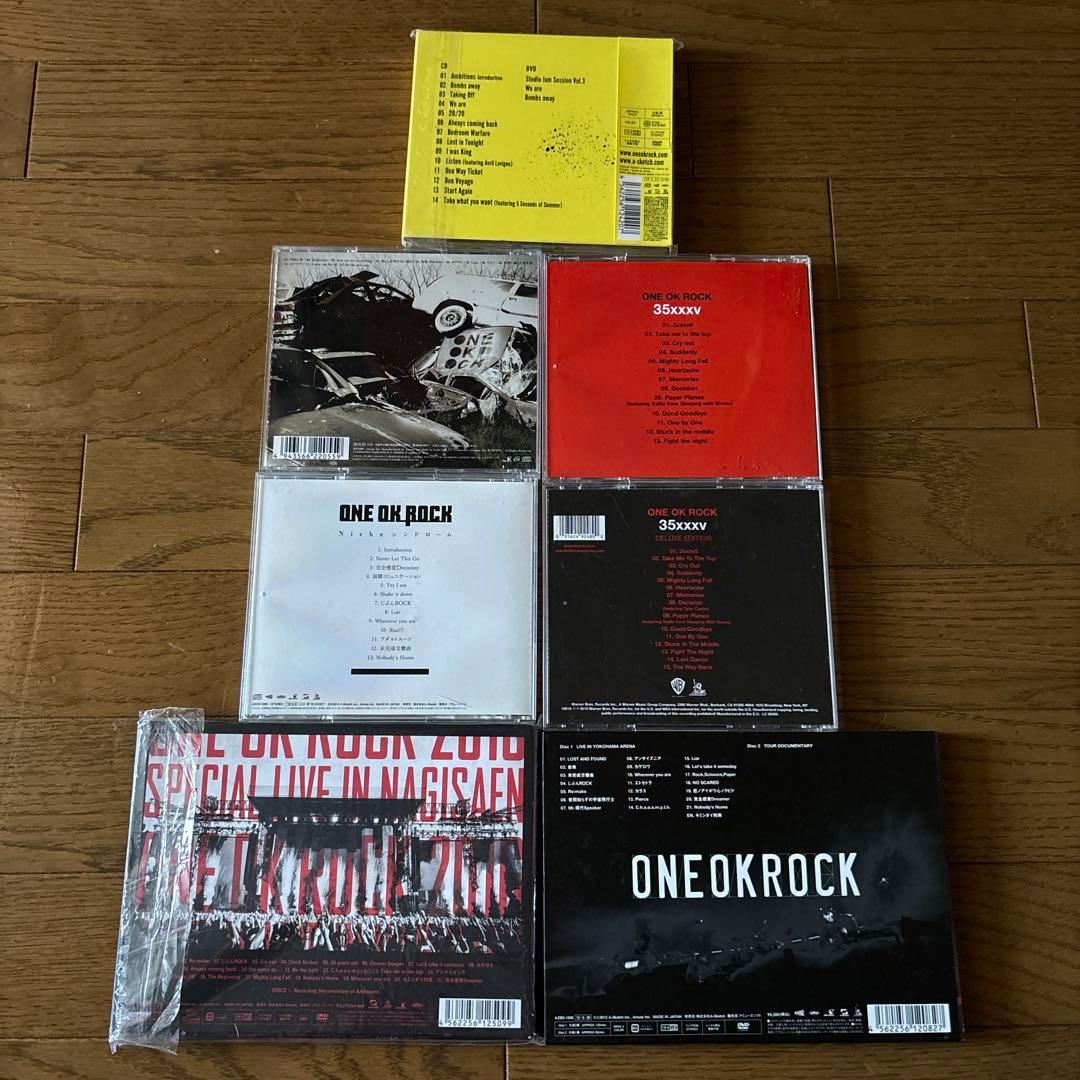 ONE OK ROCK CD・DVDセット Ambitions