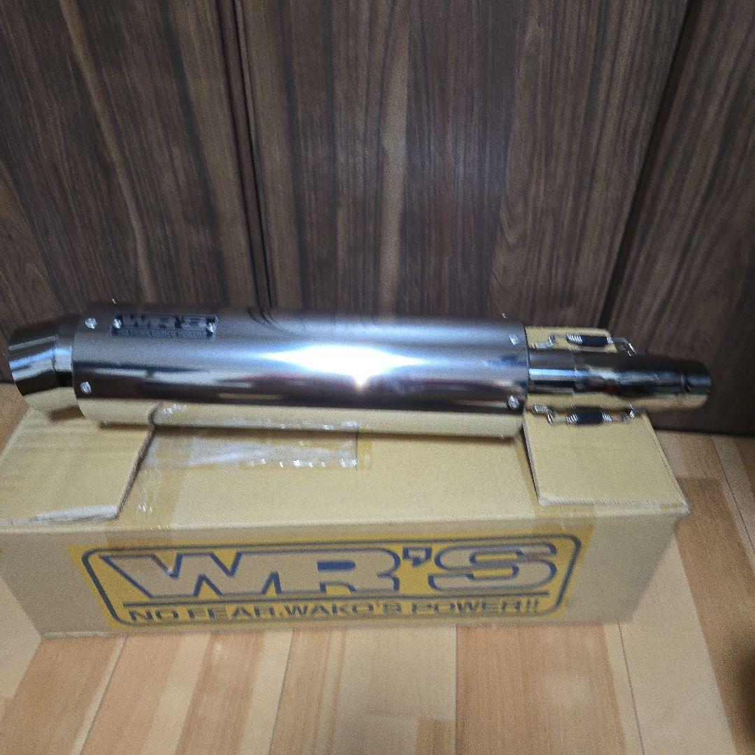 稔　Ninja400　WRSスリップオンマフラー