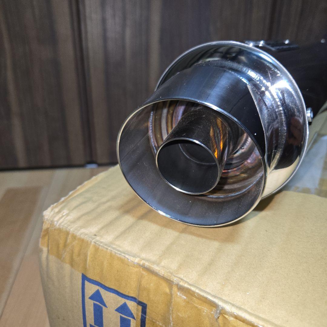 稔　Ninja400　WRSスリップオンマフラー