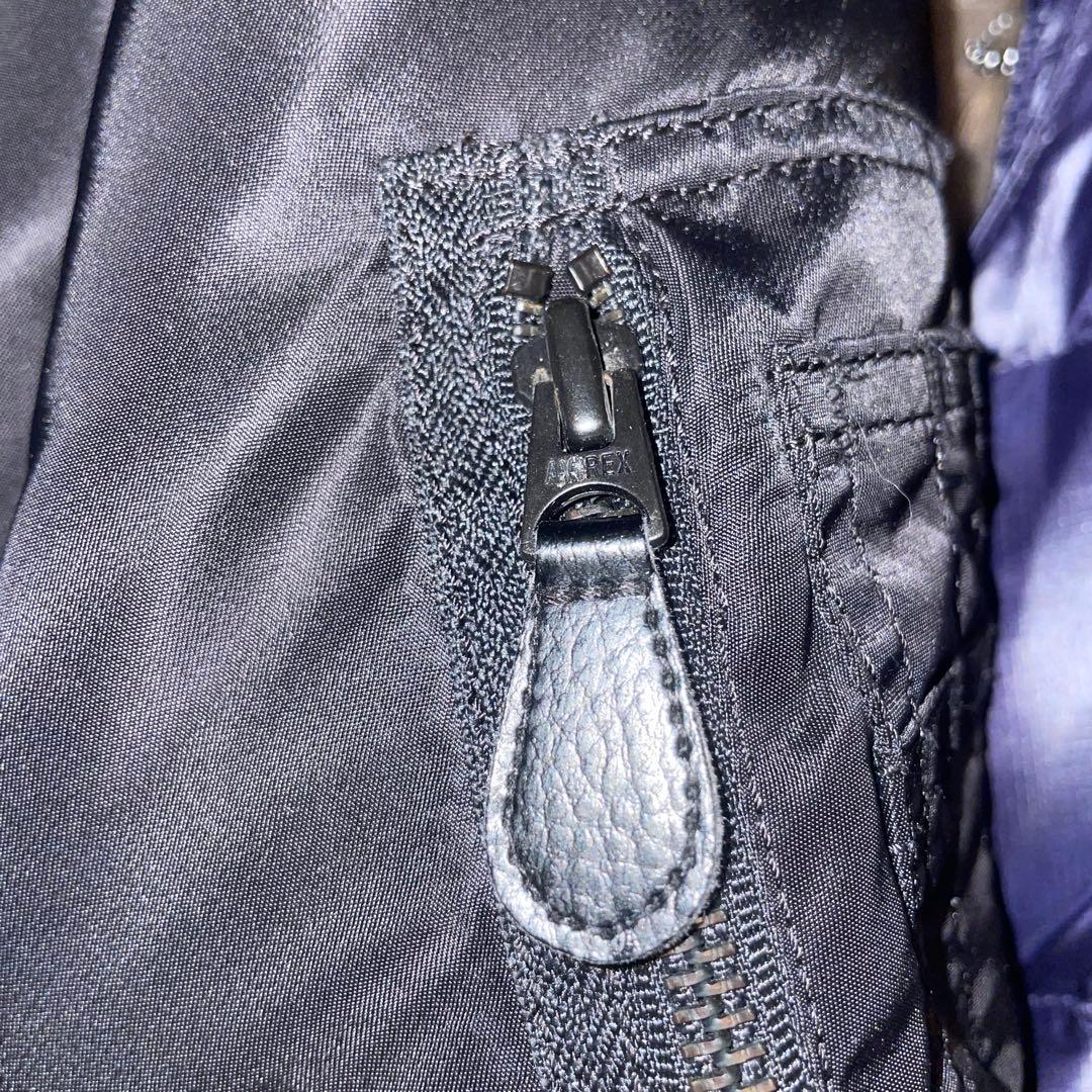 AVIREX MA-1 フライトJKTリバーシブル黒M