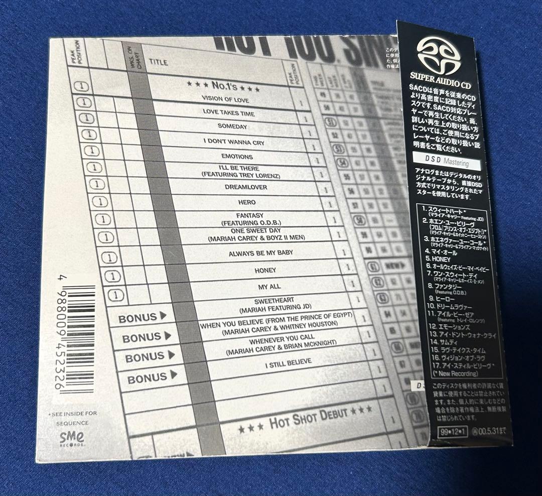 SACD⚫︎Mariah Carey「 #1's (The Ones)」⚫︎国内盤
