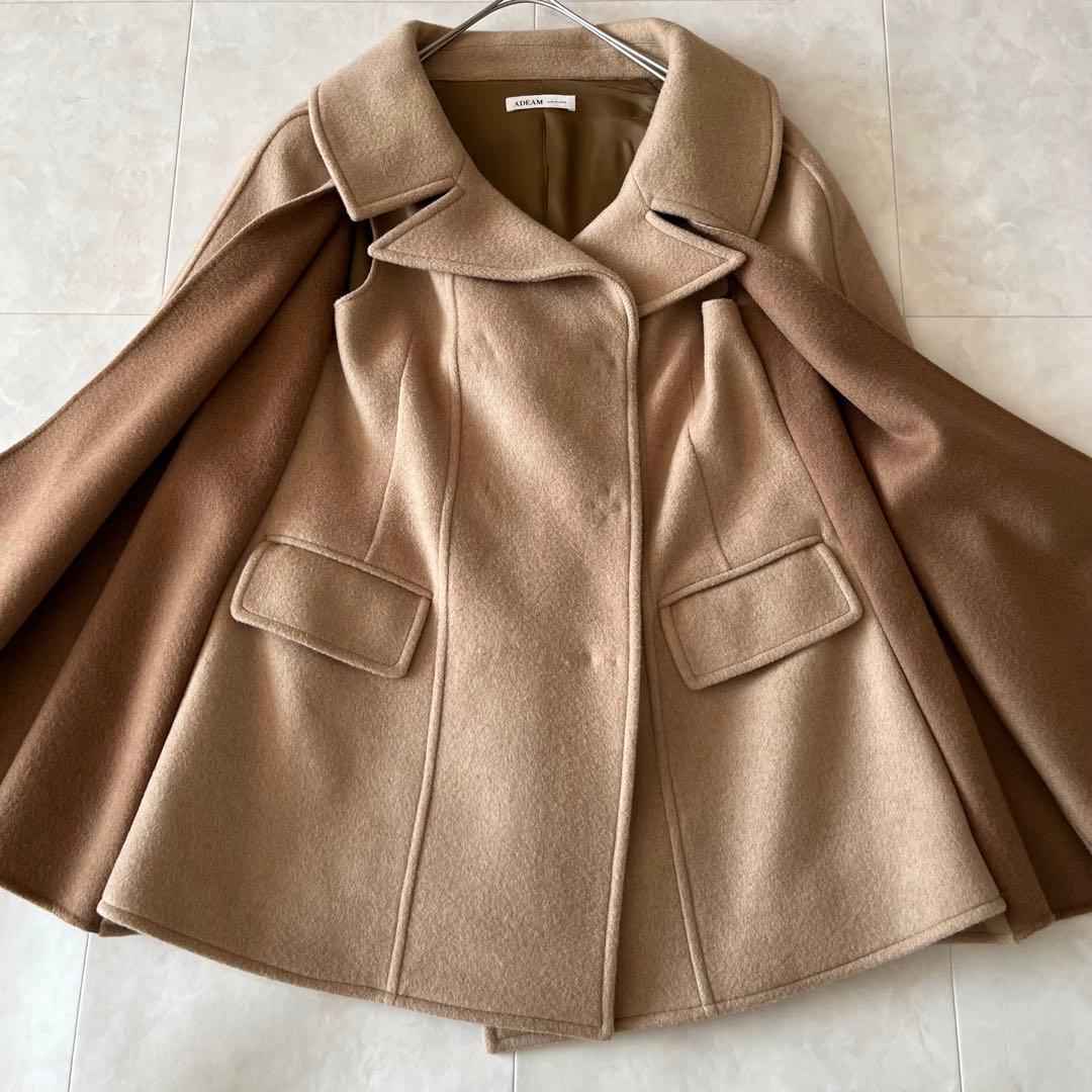 美品✨FOXY/ADEAM Evergreen ケープジャケット 定価19.4万