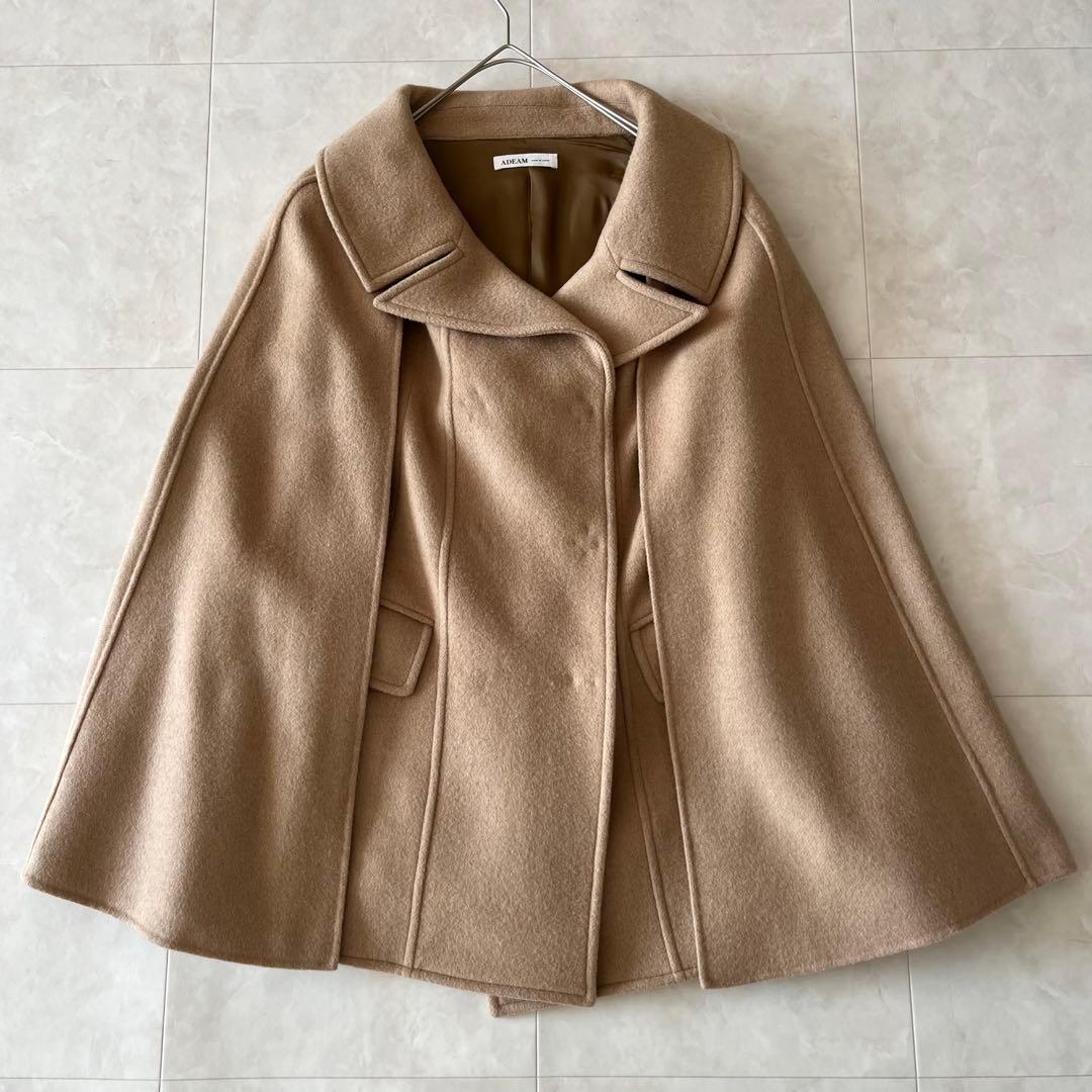 美品✨FOXY/ADEAM Evergreen ケープジャケット 定価19.4万