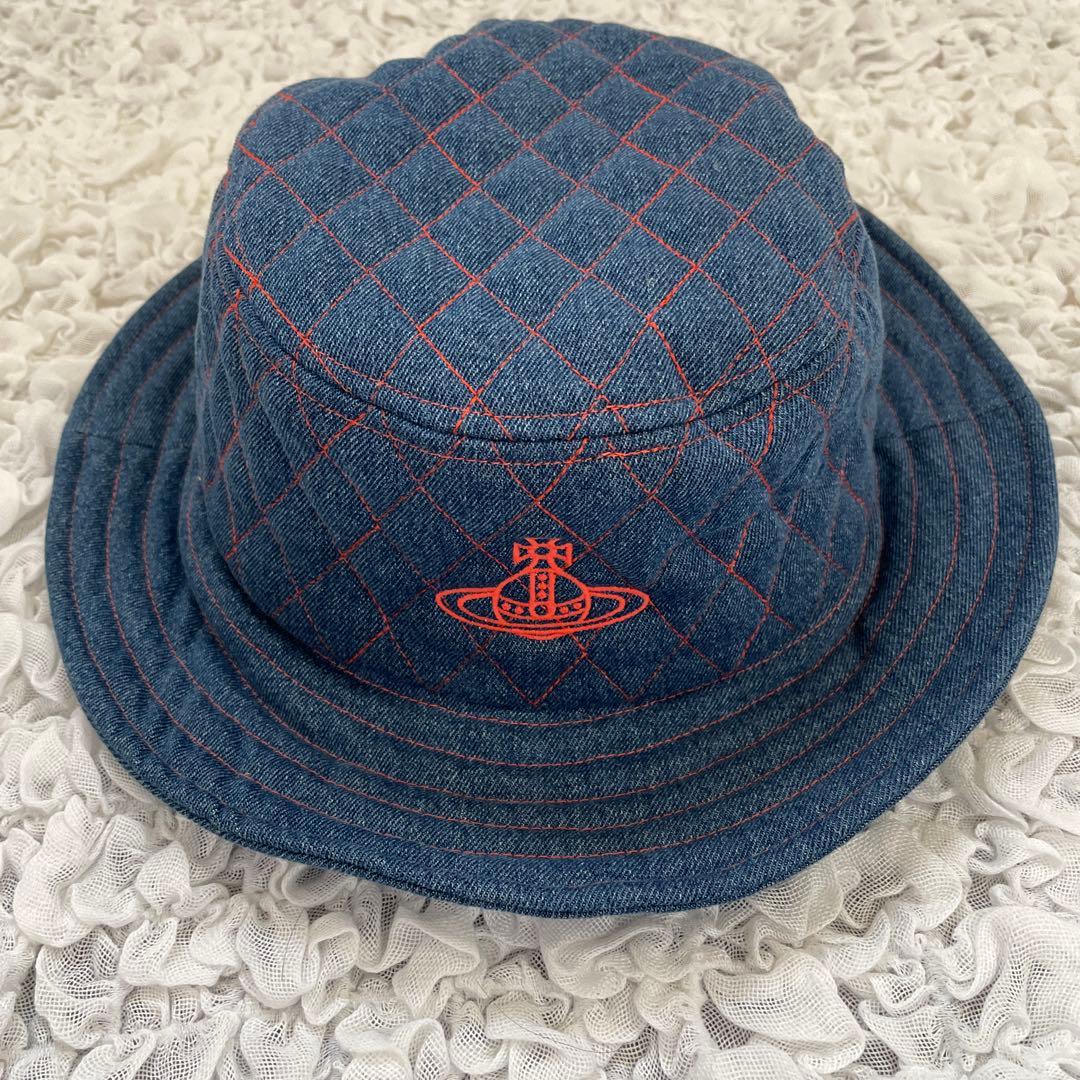 美品　ビビアンウエストウッド　デニム　バケットハット　完売品　S〜Mサイズ