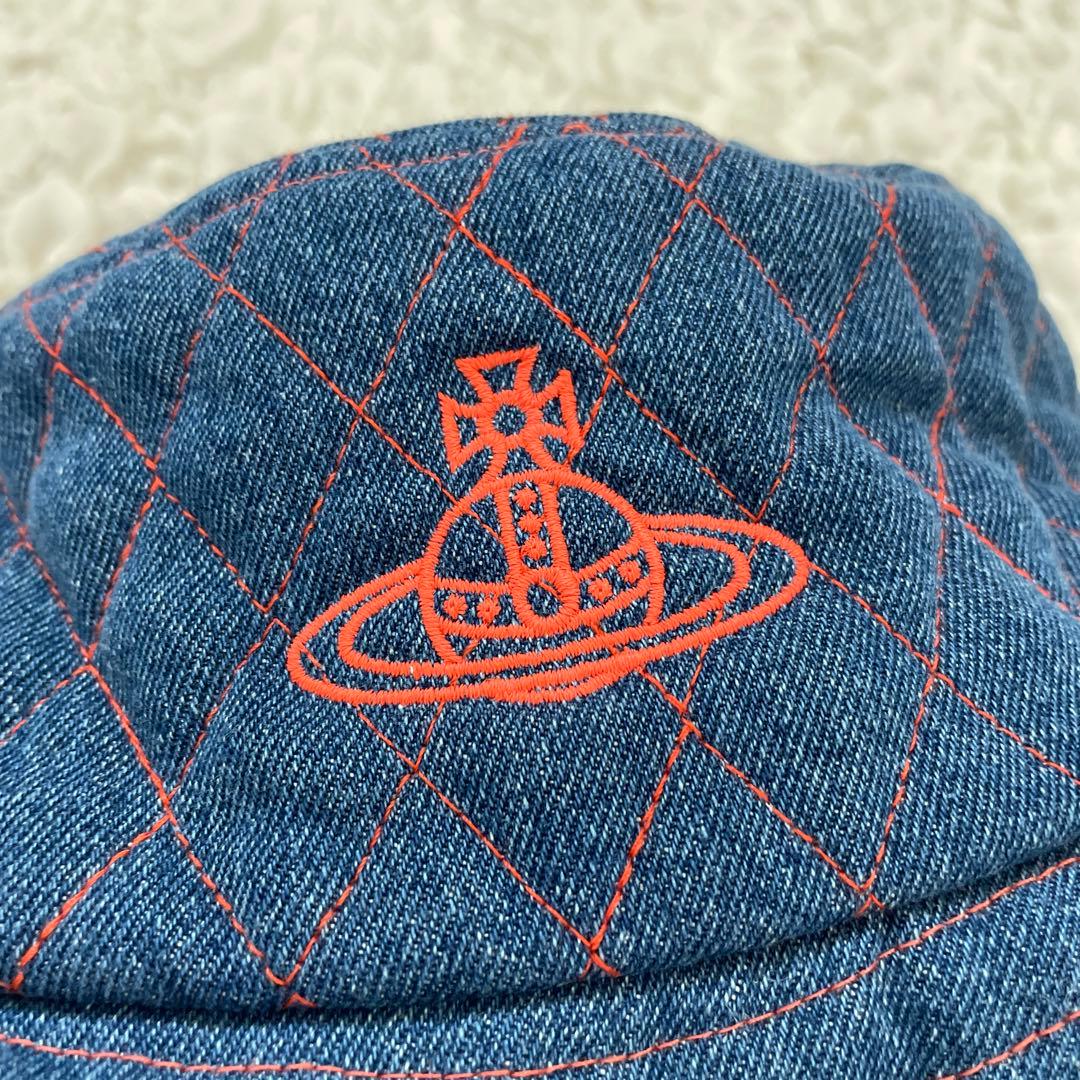 美品　ビビアンウエストウッド　デニム　バケットハット　完売品　S〜Mサイズ