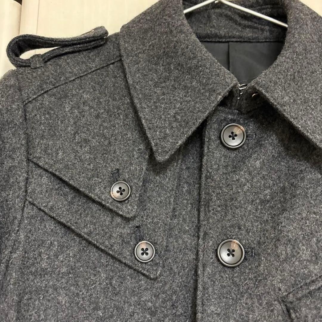 PPFMミリタリー　ウールジャケット　Pコート00s 平成 Y2Karchive