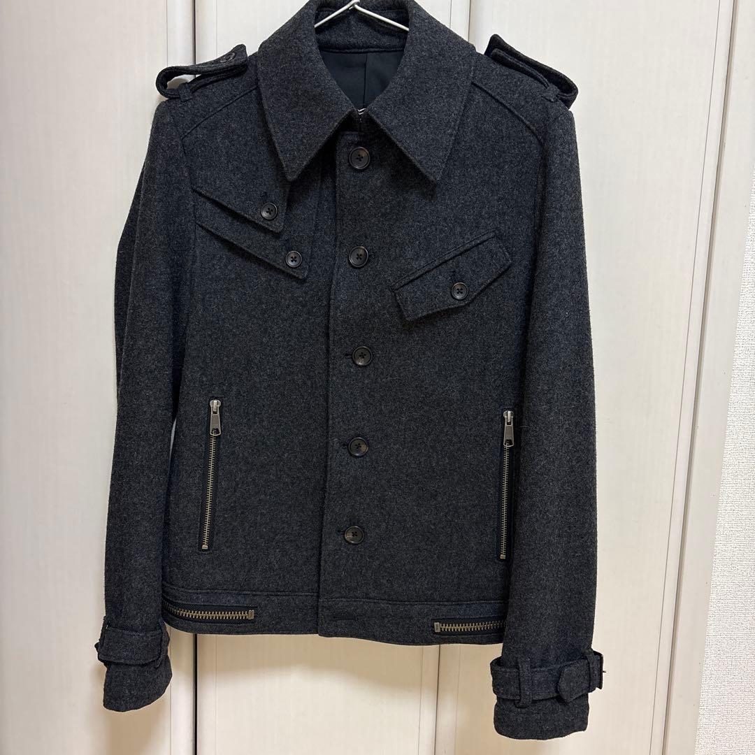 PPFMミリタリー　ウールジャケット　Pコート00s 平成 Y2Karchive