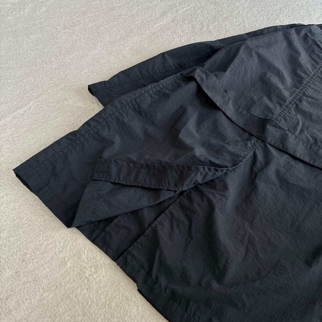 美品 ダントン Bshop ナイロンタフタ ステンカラーコート 撥水 レディース