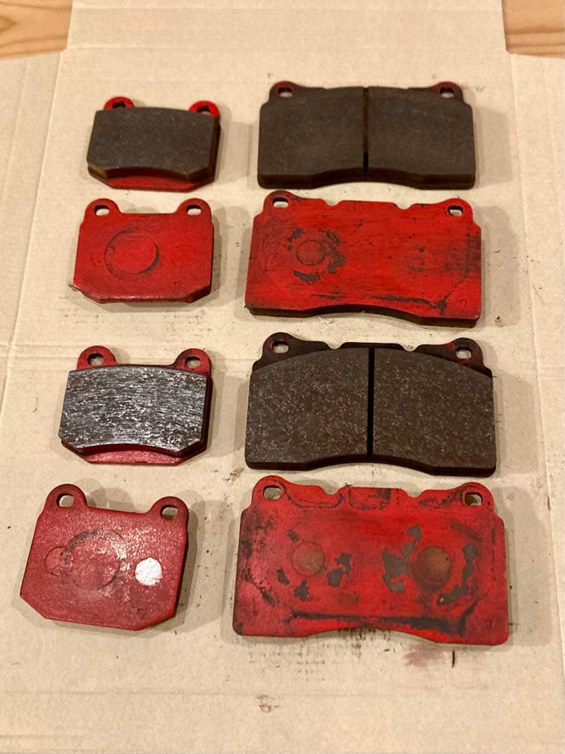 RST ブレーキパッド前後セット スバル インプレッサ STI用 ブレンボ