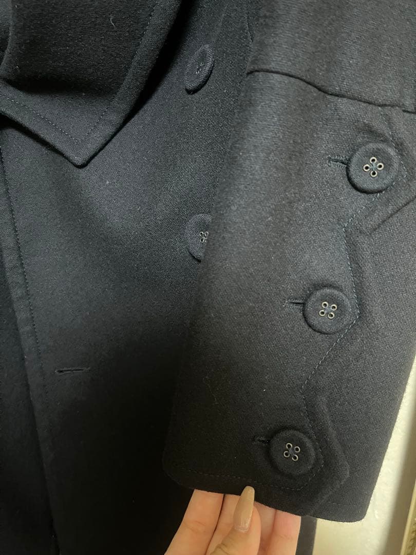 VivienneWestwood アングロマニア　変形カラー　コート　ネイビー