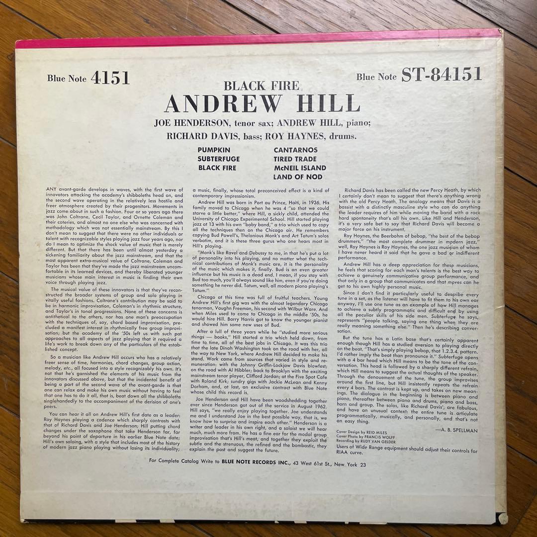 アンドリュー・ヒル Black Fire