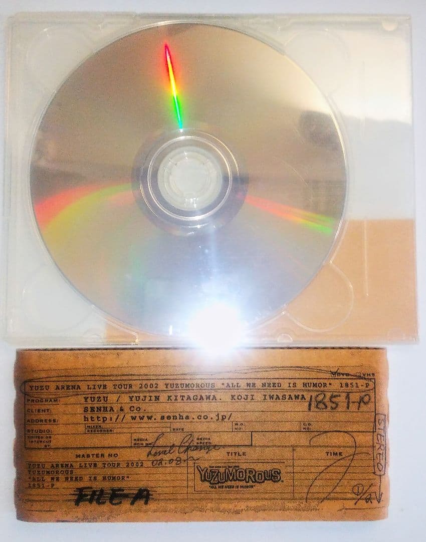 激レアDVD 当時物 ゆず Live Films「ユズモラス」完全版 ユズモア