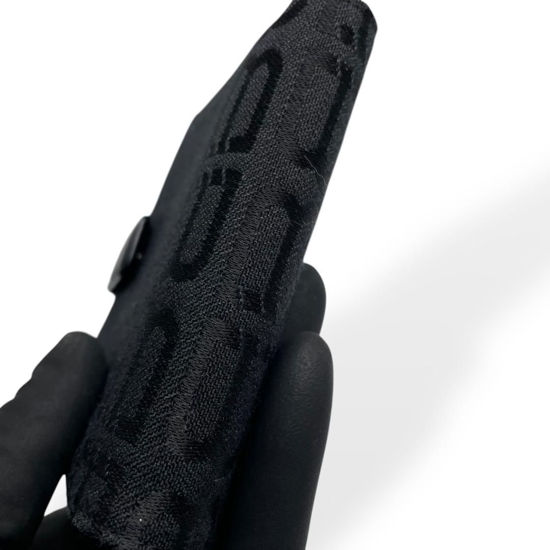 極美品　BALENCIAGA　バレンシアガ 二つ折り財布　キャンバス　レザー