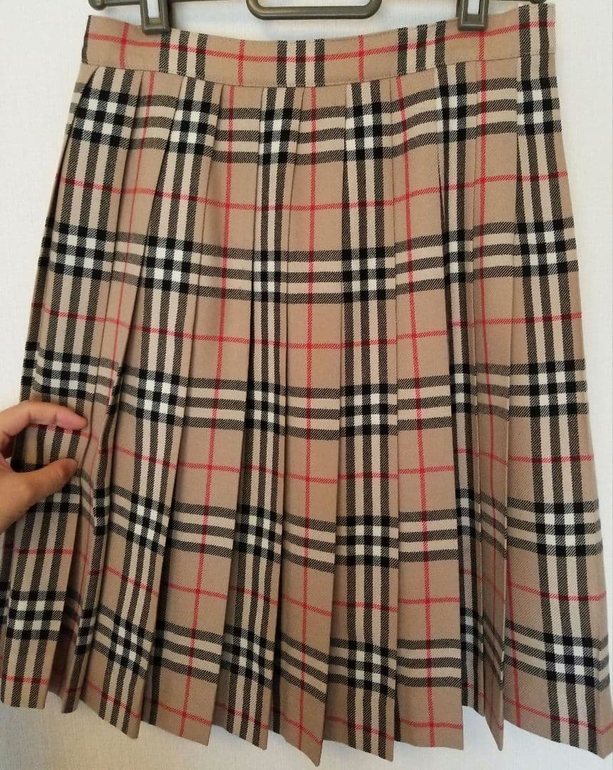 バーバリープリーツスカート美品良品キッズ◯大人◯150 160S 2度使用品◯