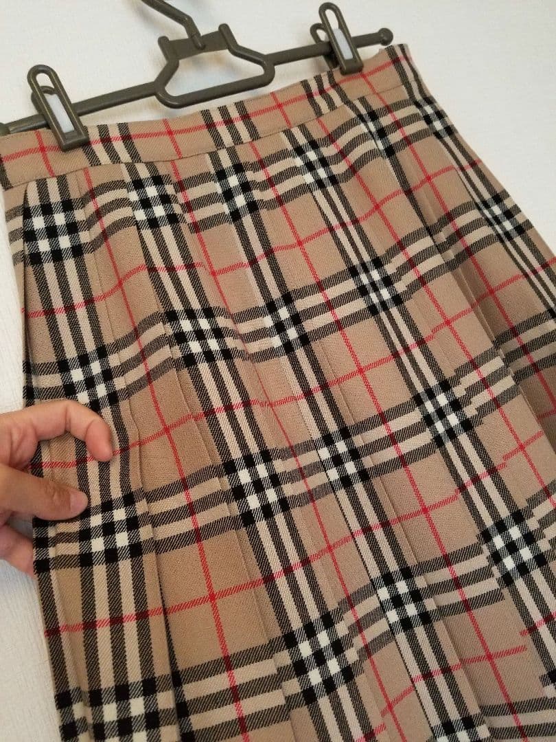 バーバリープリーツスカート美品良品キッズ◯大人◯150 160S 2度使用品◯