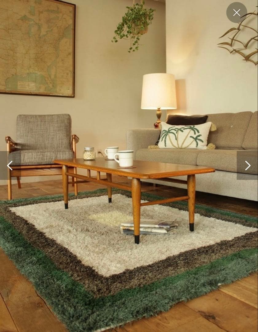 【美品】送料込み　ACME ローテーブル 幅120cm 定価74800円