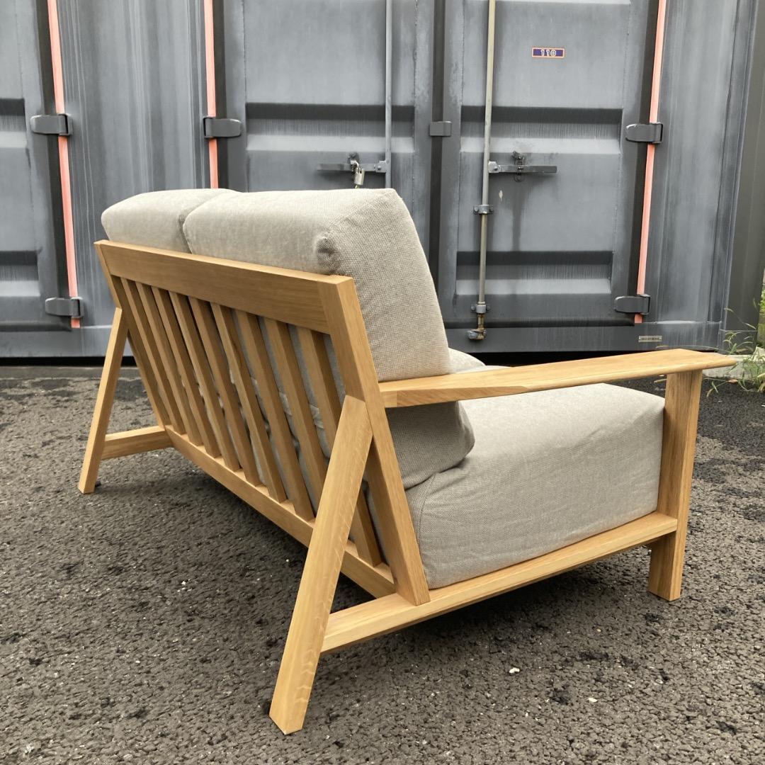 【お値下げOK】綺麗 無印 MUJI ソファ ウレタンポケットコイル２シーター