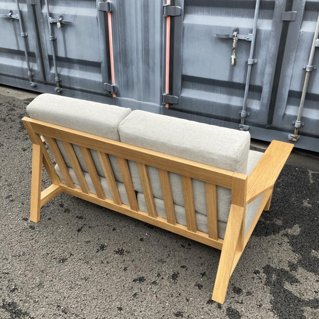 【お値下げOK】綺麗 無印 MUJI ソファ ウレタンポケットコイル２シーター