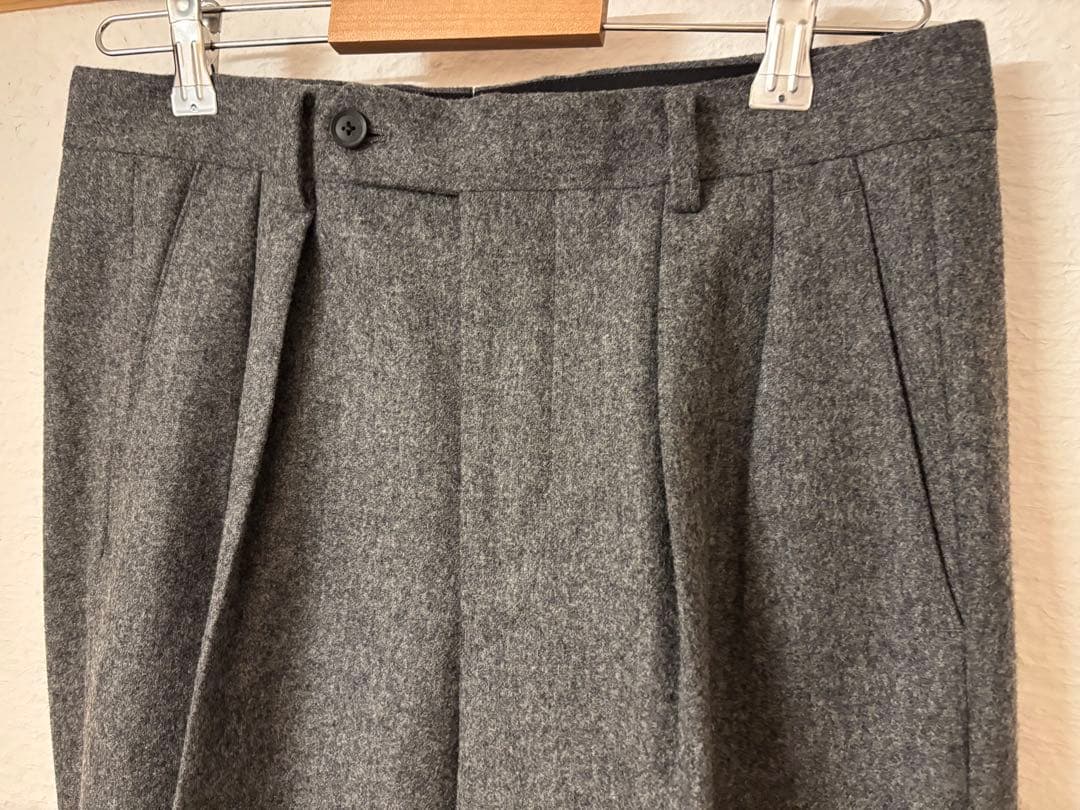 BRITISH MADE オフィサーパンツ ポーツマス フランネル