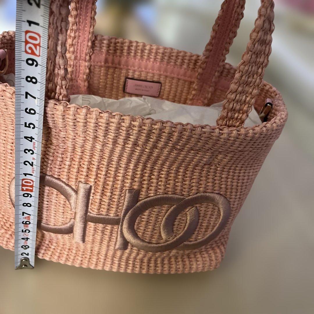 ジミーチュウ　かごバッグ