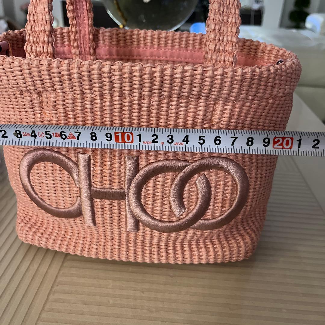 ジミーチュウ　かごバッグ