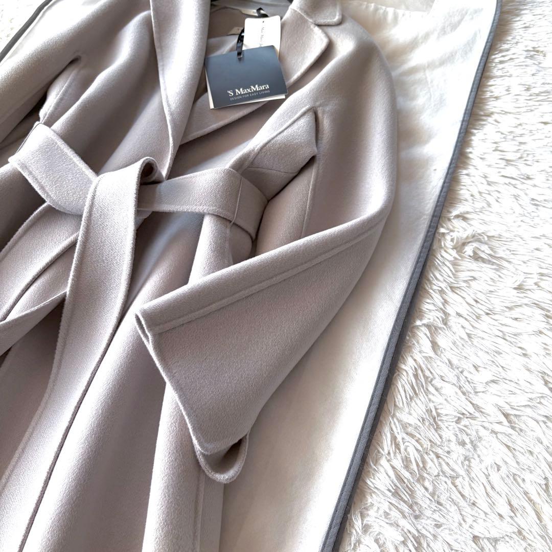 新品タグ付き‼️プレシャス掲載マックスマーラ クチートアマーノダブルフェイスコート