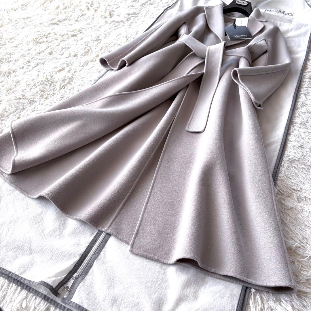 新品タグ付き‼️プレシャス掲載マックスマーラ クチートアマーノダブルフェイスコート