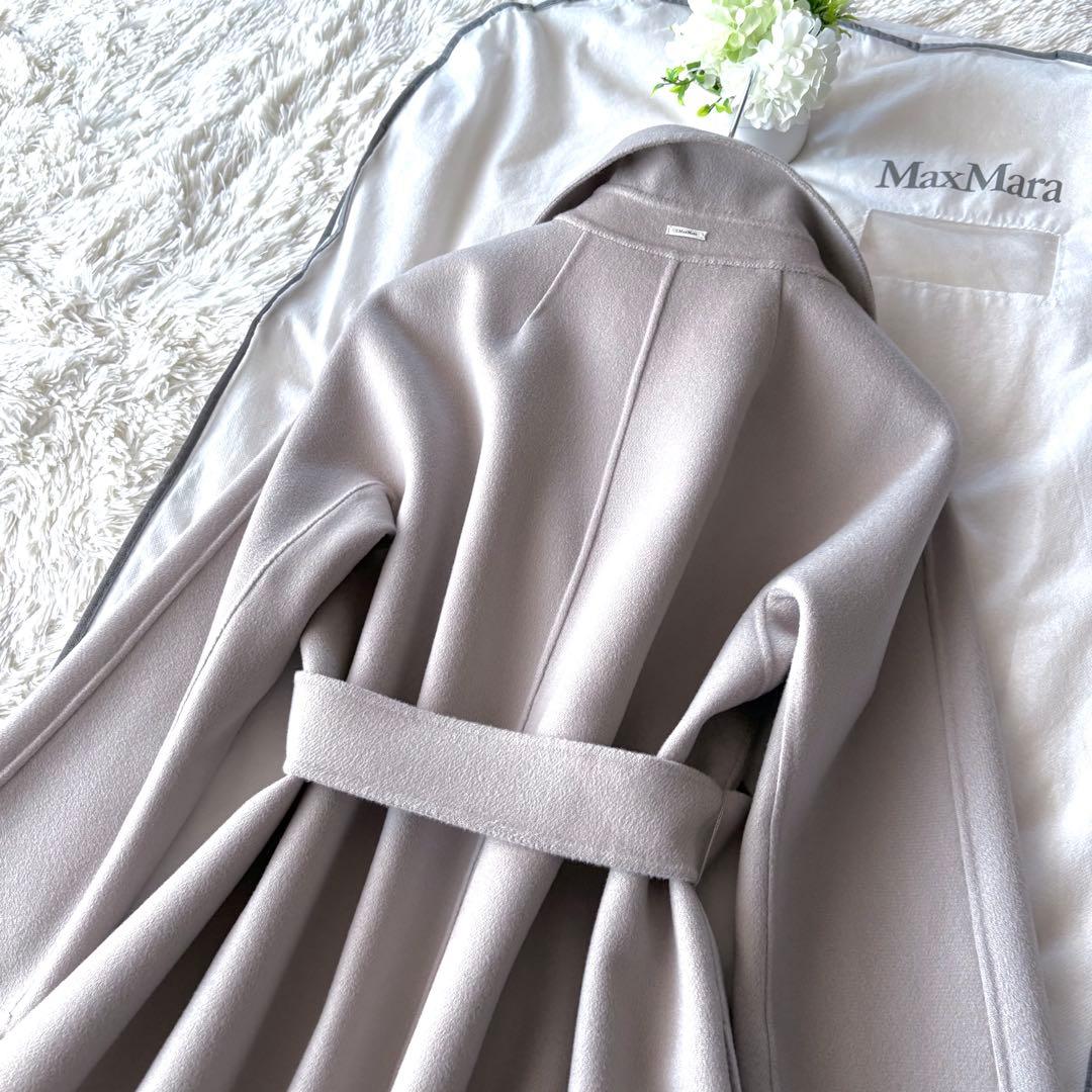 新品タグ付き‼️プレシャス掲載マックスマーラ クチートアマーノダブルフェイスコート