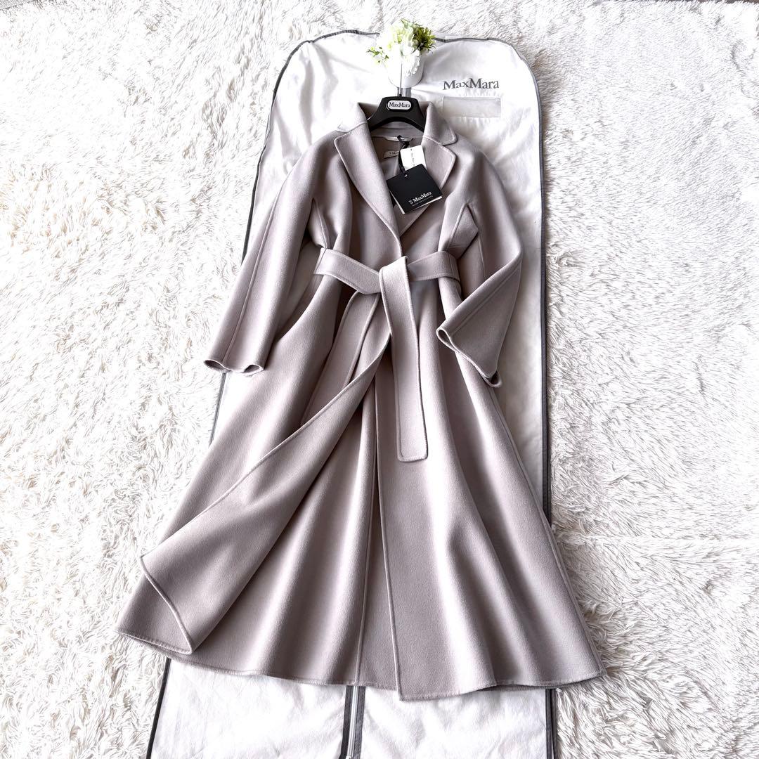 新品タグ付き‼️プレシャス掲載マックスマーラ クチートアマーノダブルフェイスコート