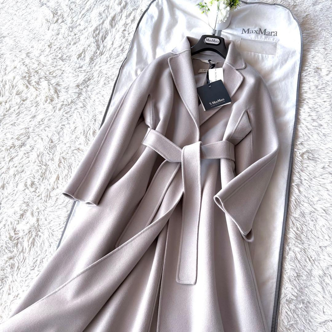 新品タグ付き‼️プレシャス掲載マックスマーラ クチートアマーノダブルフェイスコート