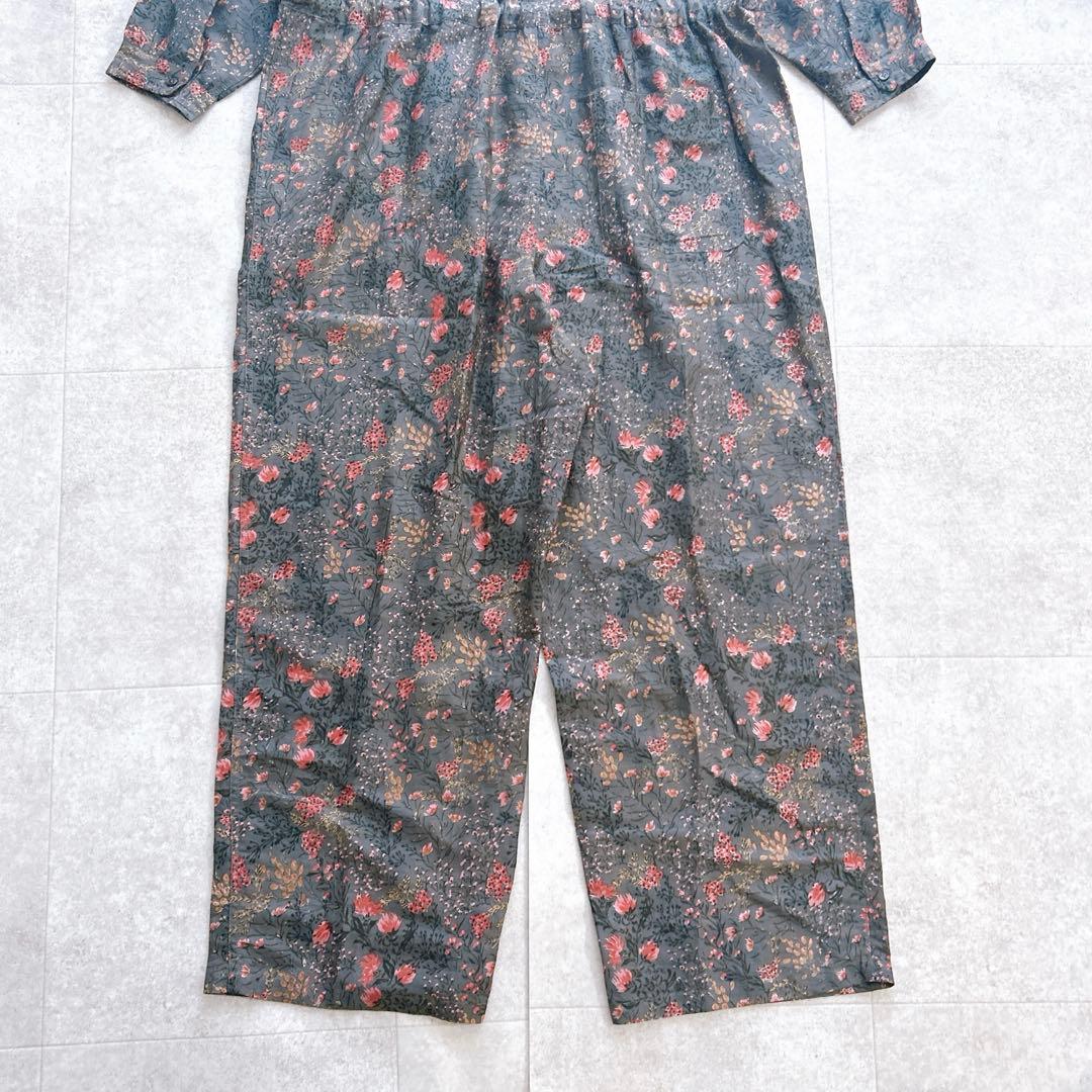 新品タグ付き✨ SOIL ソイル コットンシルクオールインワン 花柄 リボン